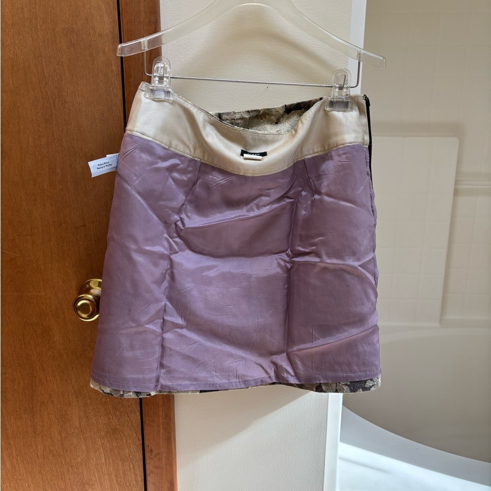 J. Crew Floral Tie Front Mini Skirt - Picture 6 of 9